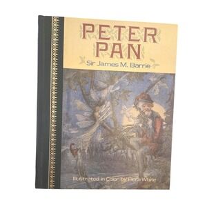 Peter Pan Hardcover Excellent 1987 Condition Bonded Leather Spine